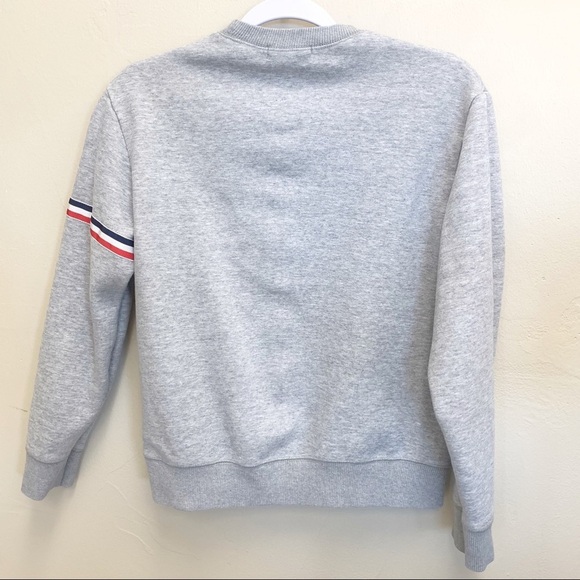 Initial Women's ARMY Sweatshirt Heather Grey - Picture 7 of 9